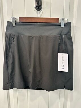 NWT Athleta Soho Skort Abalone Gray Size 6 Active Travel Golf Skirt